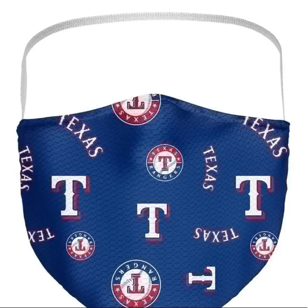 New in Package TEXAS RANGERS Men's Women's Face Covering Mask Masks Set of 3